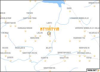 map of Mtyintyin