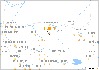 map of Muain