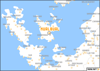 map of Mualbual