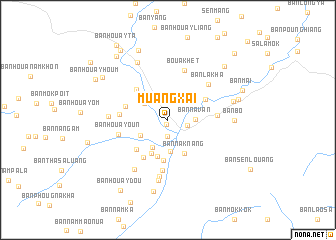 map of Muang Xai