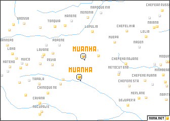 map of Muanha