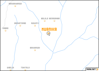 map of Muanika