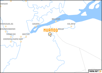 map of Muanod