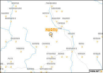 map of Muanu