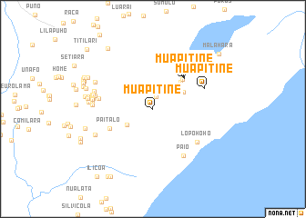 map of Mua Pitine
