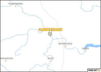 map of Muarabahar