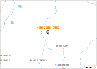 map of Muaraburnai