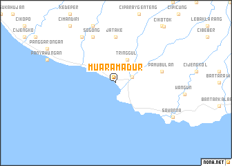 map of Muaramadur