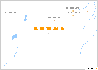 map of Muaramanderas