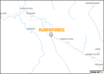 map of Muarapinang