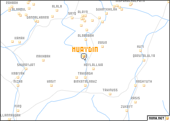 map of Mu‘aydin