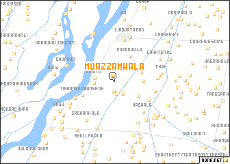 map of Muazzamwāla