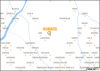 map of Mubang