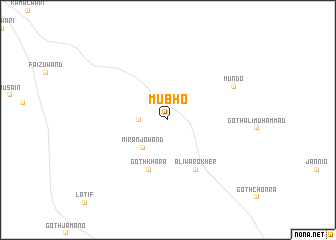 map of Mubho