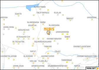 map of Mūbiş