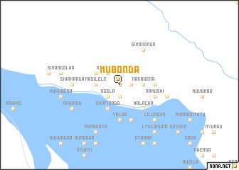 map of Mubonda