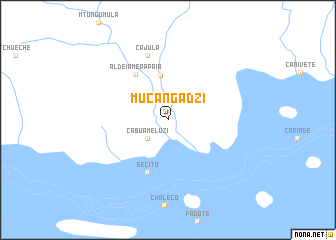 map of Mucangadzi