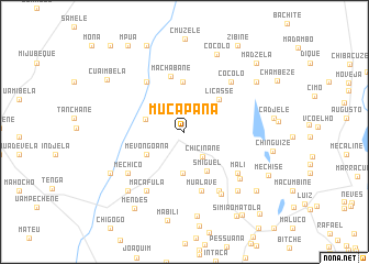 map of Mucapana