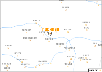 map of Muchaba