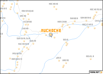 map of Muchache