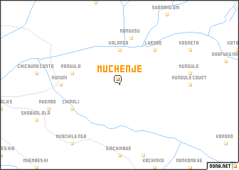 map of Muchenje