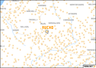 map of Much\