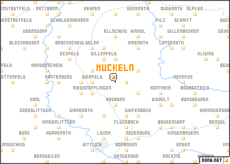 map of Mückeln