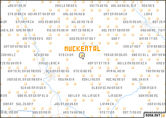 map of Muckental