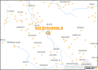 map of Mučovska Mala