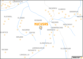 map of Mucusás