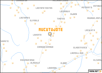 map of Mucutujote