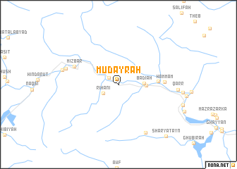 map of Mudayrah