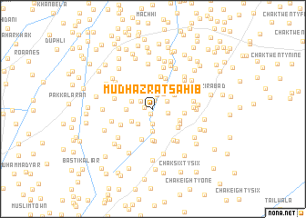 map of Mud Hazrat Sāhib