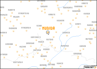 map of Mudida