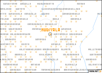 map of Mudiyala