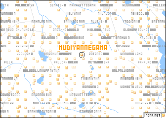 map of Mudiyannegama