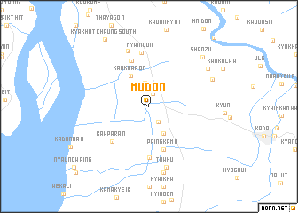 map of Mudon