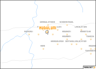 map of Muduluni