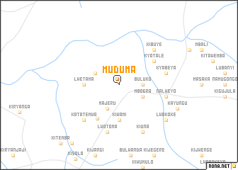 map of Muduma