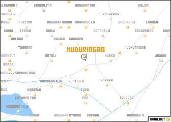 map of Muduringao