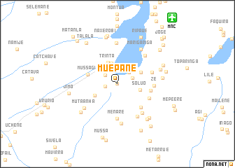 map of Muepane