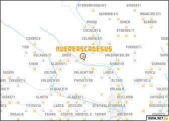 map of Muereasca de Sus