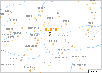 map of Muero