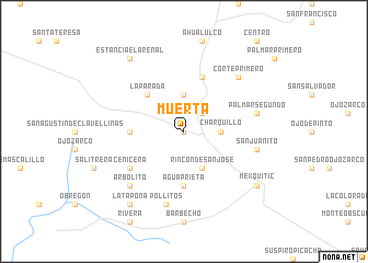 map of Muerta
