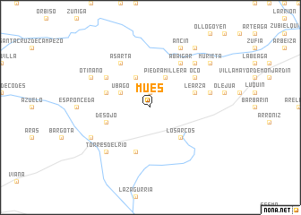 map of Mues