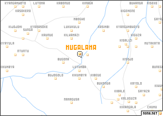 map of Mugalama