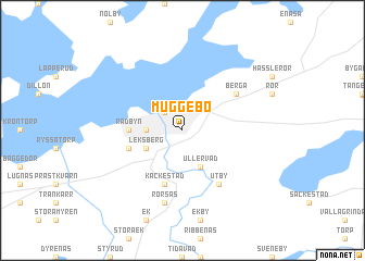 map of Muggebo