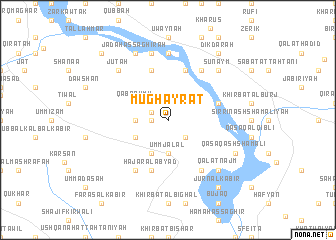 map of Mughayrāt