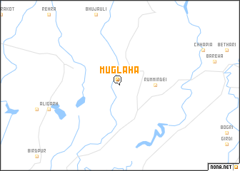 map of Muglaha