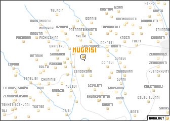 map of Mugrisi